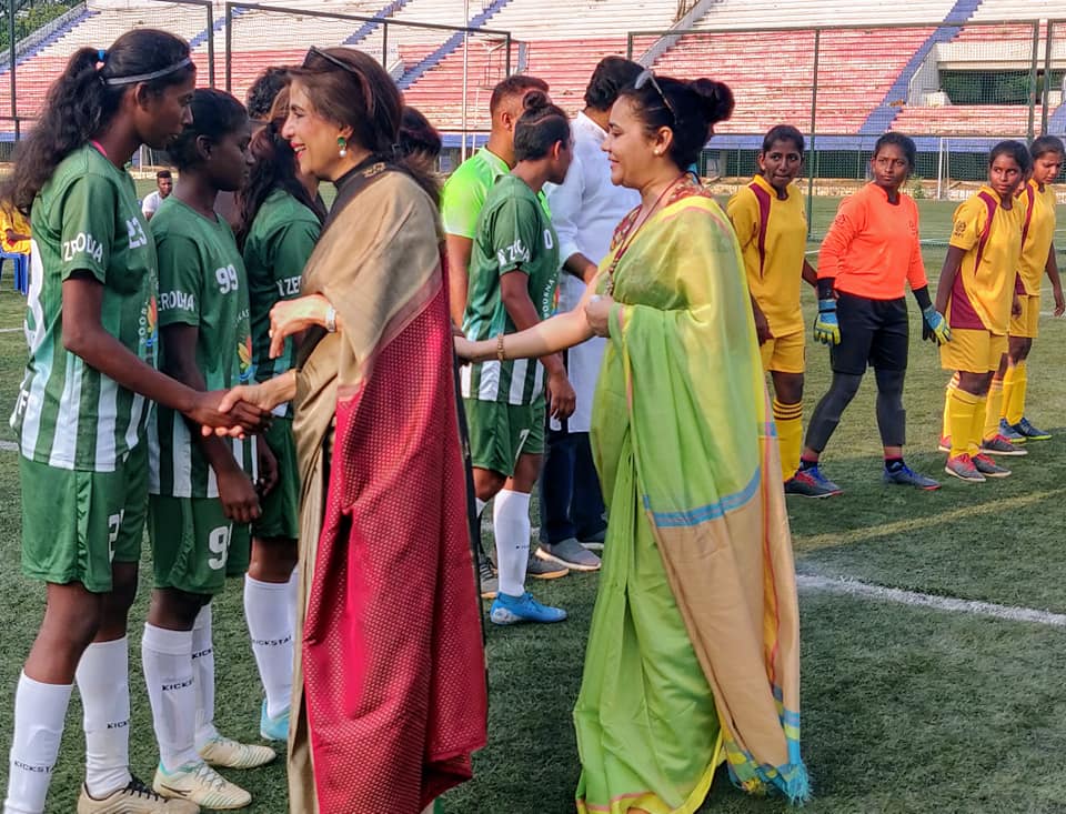 At Bangalore Football Stadium