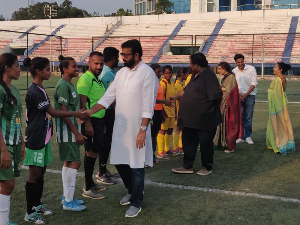 At Bangalore Football Stadium