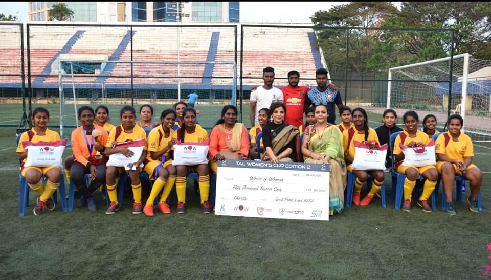 At Bangalore Football Stadium